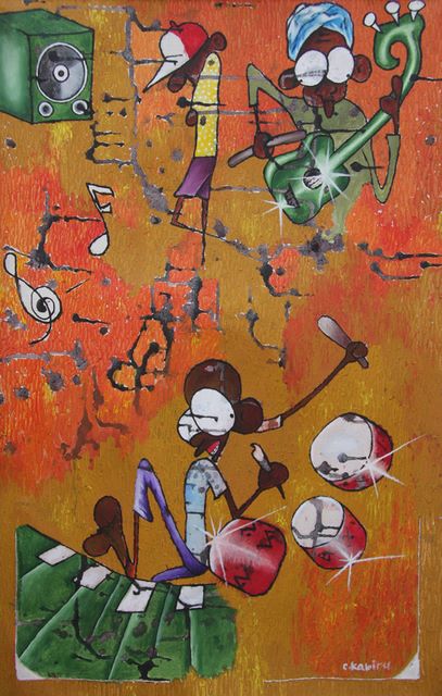 cyrus_nganga_kabiru_musical_instrument_and_bird__2009_2_kenya