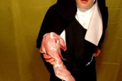 rosariaiazzettaitalybepregnantthebestgodgifti2005photo180x100cm